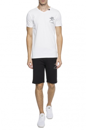 T-shirt with a printed logo, zdjęcie 2 T-shirt with a printed logo od Plein Sport